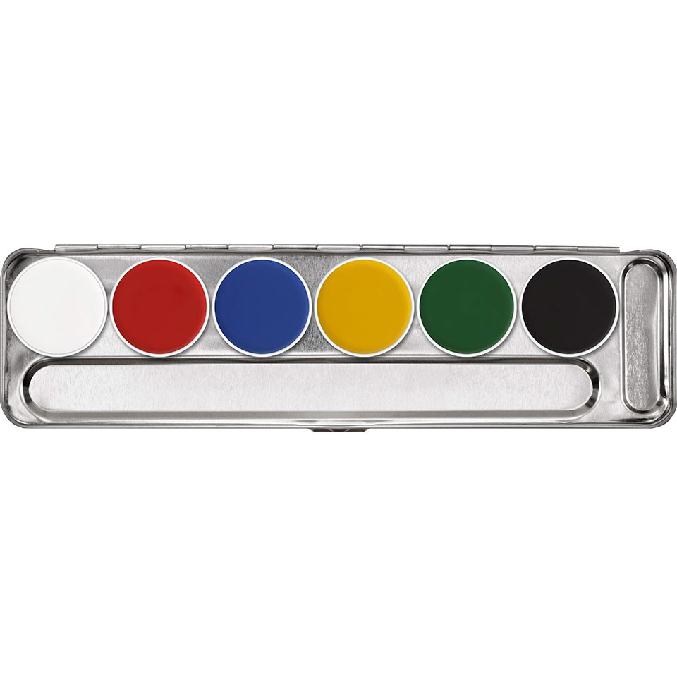 Aquacolor Palette 6 cores