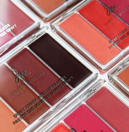 Paleta para mejillas y labios Dewy
