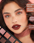 Groundwork Palette Blooming Romance da Danessa Myricks, tons