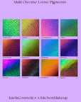 Pigmentos sueltos Multi Chrome - Karla Cosmetics