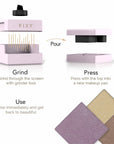 Fixy Broken Makeup Repressing Kit - For Square Pans