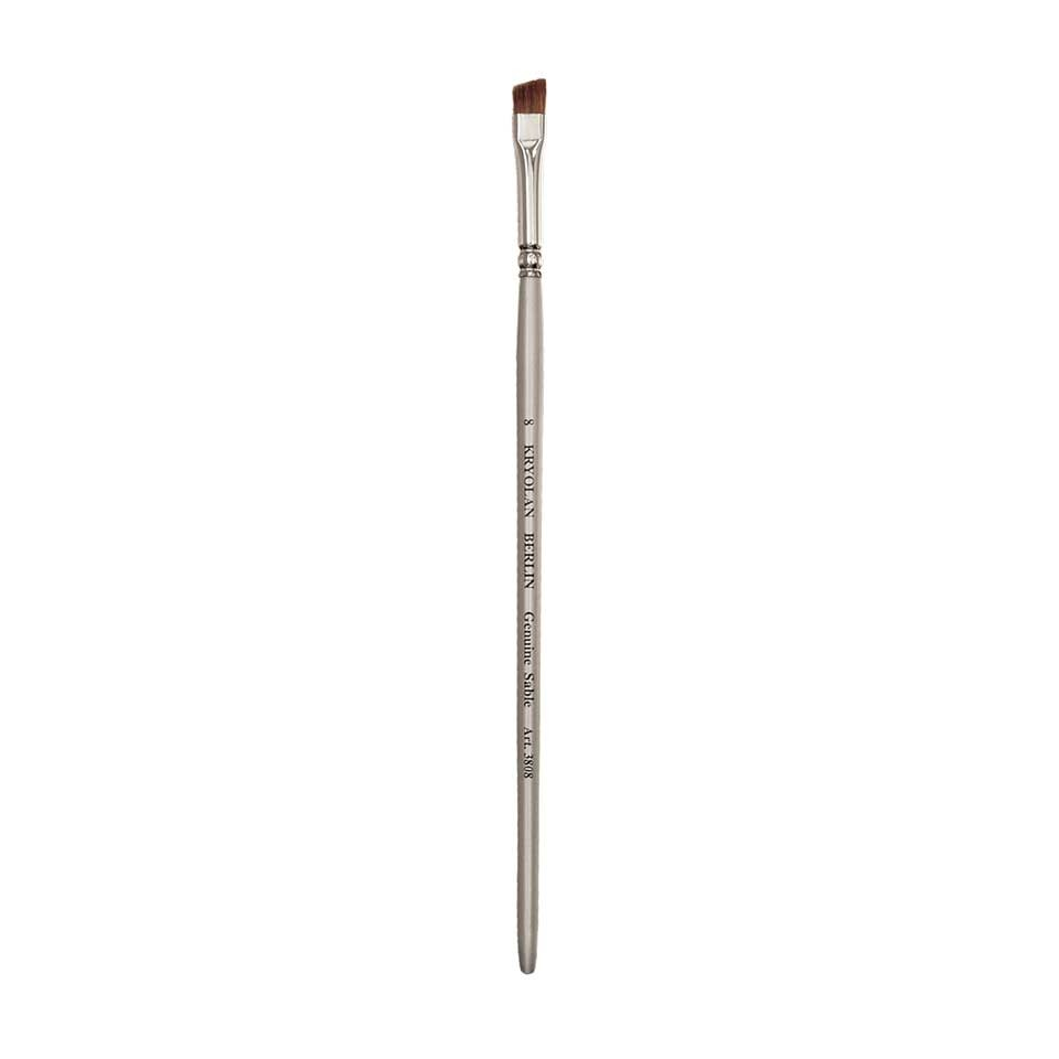 Professional Angular Brush Genuine Sable 8