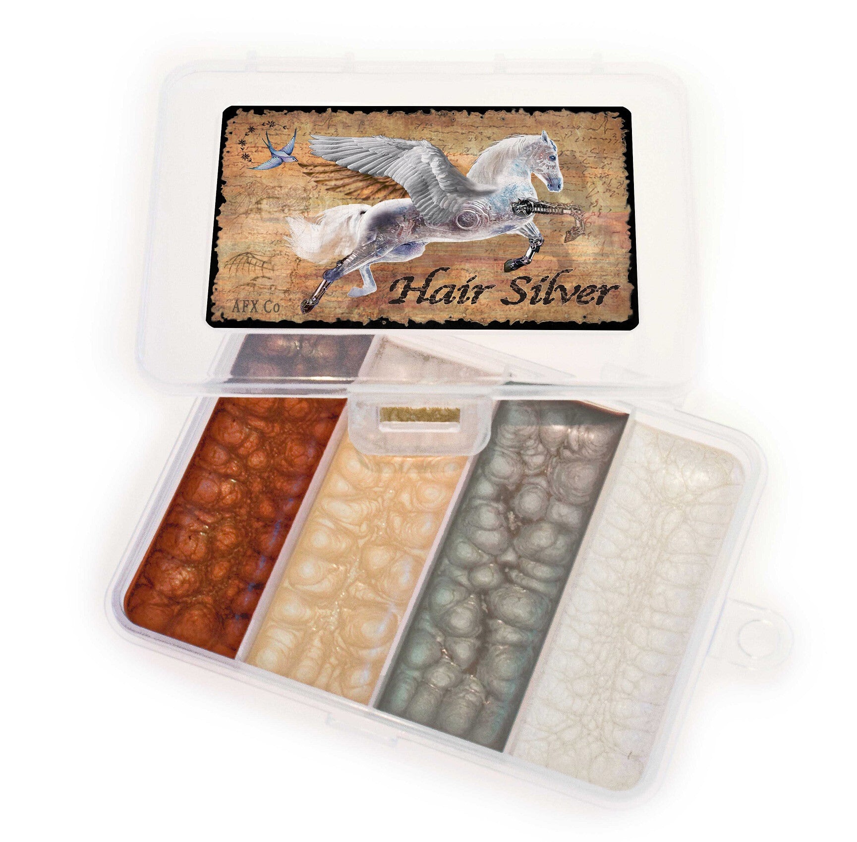 Paleta plateada para el cabello AlliedFX (BlueBird)