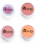 Cápsulas de maquillaje MYO: medio transparente, juegos de 4