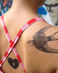 Black Swallows Tattoo