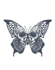 Skull Butterfly Tattoo