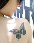 Skull Buterfly Tattoo