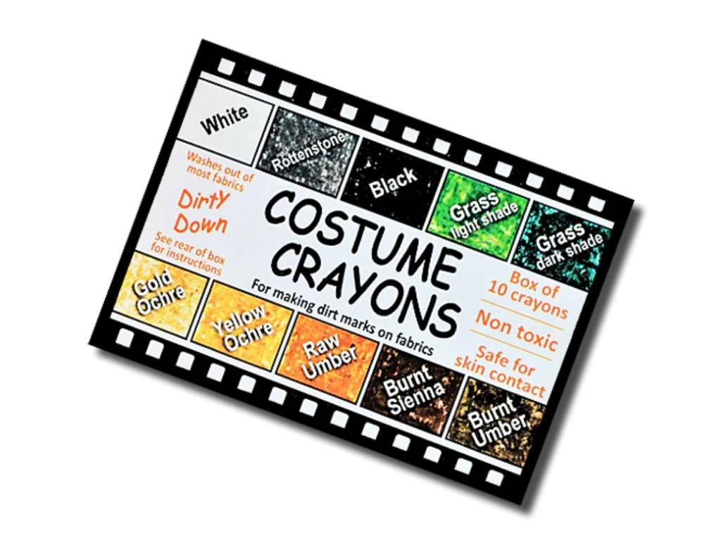 Dirty Down - Costume Crayons - box 10