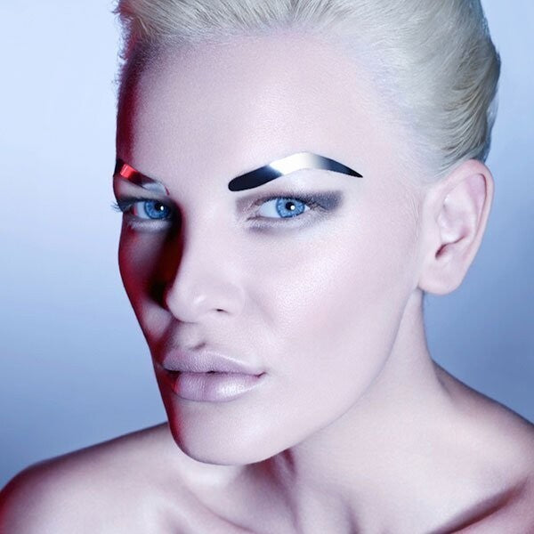 Face Lace - Gunmetal Silver Brows – Kitchen Makeup